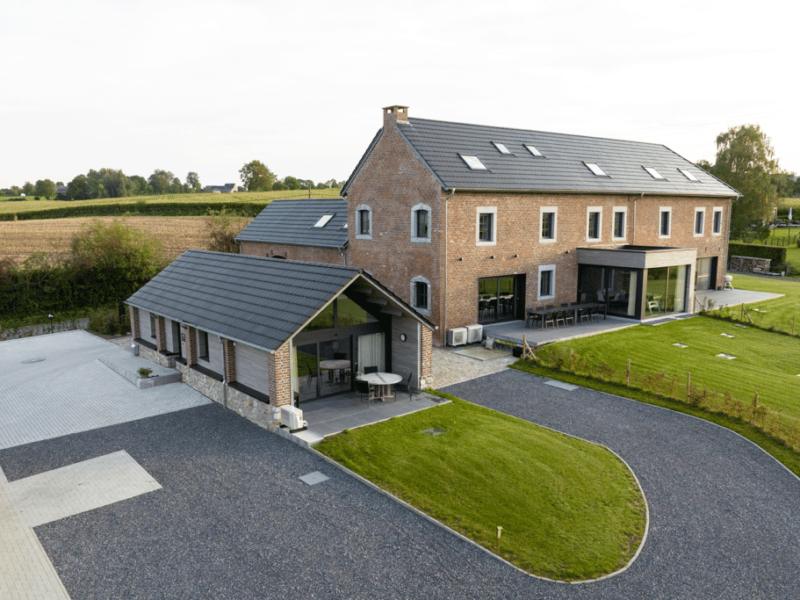 Gîte de La Strijk, rénovation bâtiment